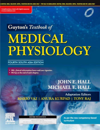 Guyton & Hall Textbook of Medical Physiology: Third South Asia Edition- by Vaz