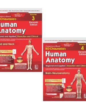 9788169441162 B D Chaurasia's Human Anatomy, Vols. 3 & 4 Set, 11th Edition | Regional and Applied Dissection and Clinical Anatomy: Head and Neck (Vol. 3) & Brain ... 4) with Free Workbook and Mind Maps (PB 2027) Available at english book depot jhansi- myebd.in- online book store- jhansi- india- best bookstore- since 1935