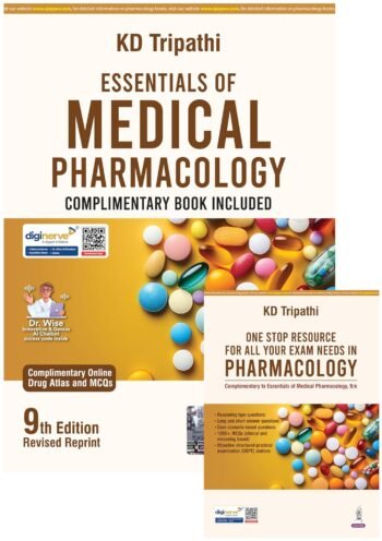 Essentials of Medical Pharmacology 9E, by KD Tripathi