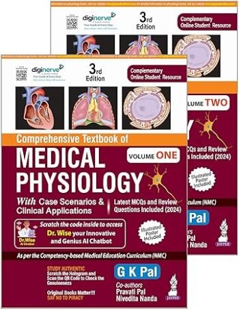 Comprehensive Textbook of Medical Physiology (2 Volumes) 3E - by G K Pal