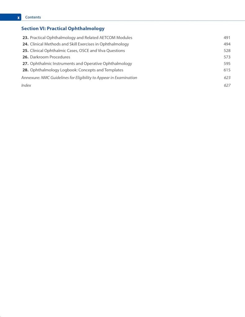 Comprehensive Ophthalmology Including Practical Manual with ...