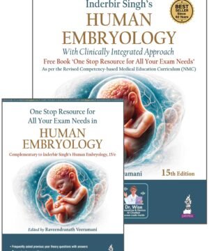 9789378062131 Inderbir Singh’s Human Embryology (With Clinically Integrated Approach) Includes a FREE book of One Stop Resource for All Your Exam Needs Available at english book depot jhansi- myebd.in- online book store- jhansi- india- best bookstore- since 1935