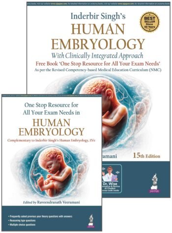 9789378062131 Inderbir Singh’s Human Embryology (With Clinically Integrated Approach) Includes a FREE book of One Stop Resource for All Your Exam Needs Available at english book depot jhansi- myebd.in- online book store- jhansi- india- best bookstore- since 1935