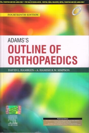 Adams’s Outline of Orthopedics, 14e By Hamblen
