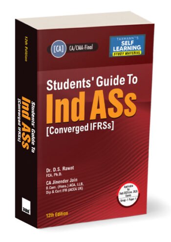 Taxmann's Students' Guide to Ind ASs [Converged IFRS] | Study Material 2025