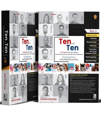 Ten Into Ten The Gold Standard Book For Neet/Fmge/Nin-Cet/Next 2 Vol Set (Pb 2025) Ten Subjects By Ten Authors by Dr Shrikant Verma