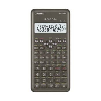 Casio FX-100MS 2nd Gen Non-Programmable Scientific Calculator, 300 Functions and 2-line Display