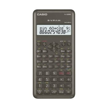 Casio FX-82MS 2nd Gen Non-Programmable Scientific Calculator, 240 Functions and 2-line Display