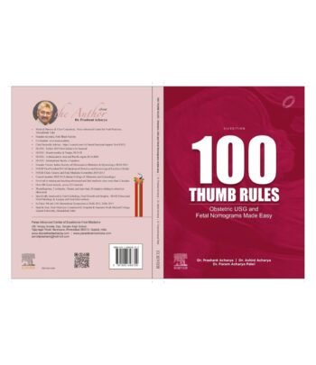 9789356361423 - 100 Thumb Rules Obstetrics & Fetal Nomograms Made Easy 3rd Edition by Dr Prashant Acharya
