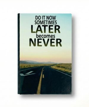 A5 Acrylic Finish Notebook