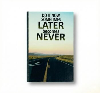 A5 Acrylic Finish Notebook